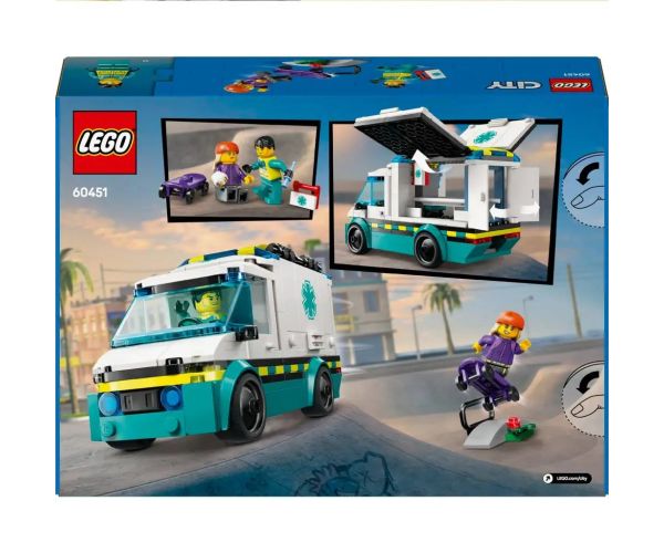 LEGO® City: Hitna pomoć (60451)