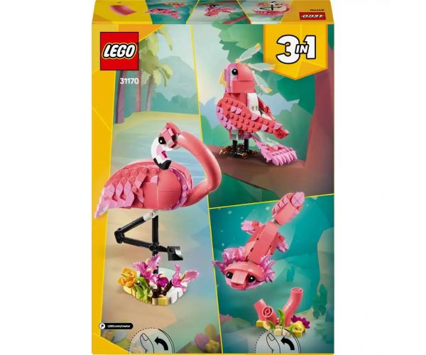 LEGO® Creator: Divlje životinje: Ružičasta flamingo (31170)
