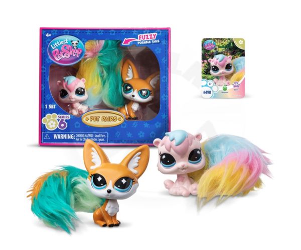 Littlest Pet Shop Pet Pairs figura set za kućne ljubimce – 6. serija