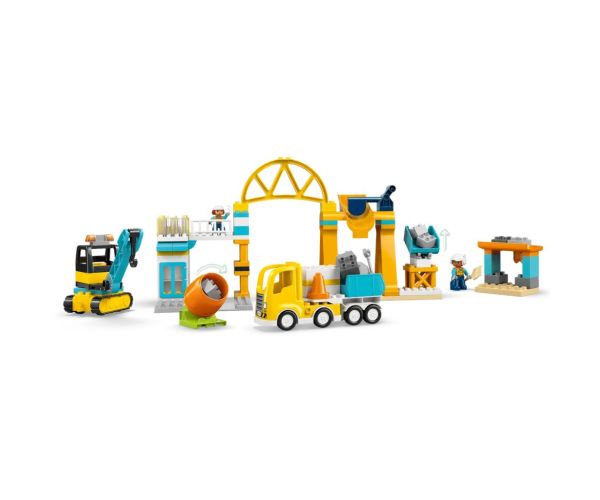 LEGO® DUPLO®: 3 u 1 građevinsko područje i građevinski strojevi (10476)
