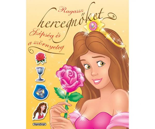Lijepite princeze! - Bilježnica s naljepnicama ljepote i zvijeri
