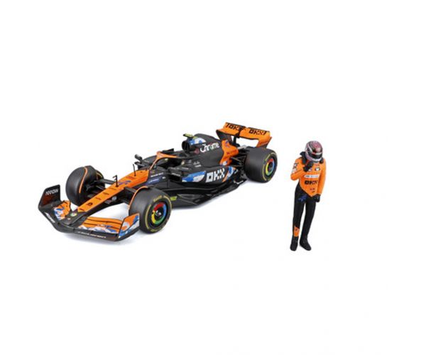 Bburago: F1 trkaći automobil - Mclaren MCL39 Norris 1 /24