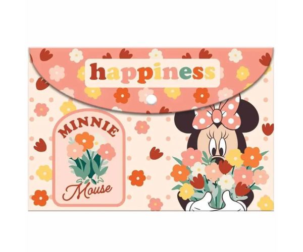Luna: Minnie miš plastična mapa s patentom A/4 veličine