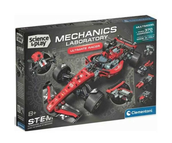 Science & Play: Ultimate Racer F-1 auto igračka set - Clementoni