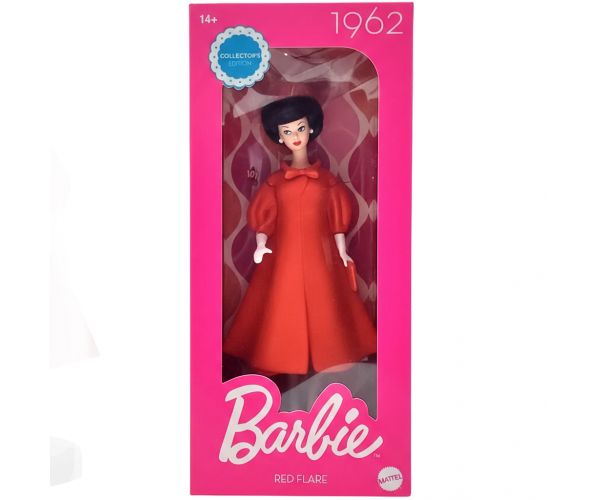 Barbie Red Flare 1962 kolekcionarska lutka 15cm