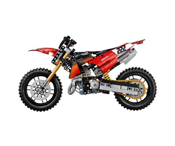 LEGO® Technic: Ducati Desmo450 MX Factory motocikl (42238)