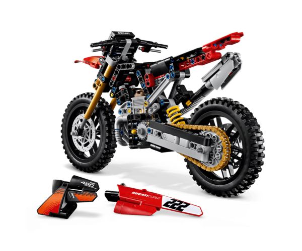 LEGO® Technic: Ducati Desmo450 MX Factory motocikl (42238)