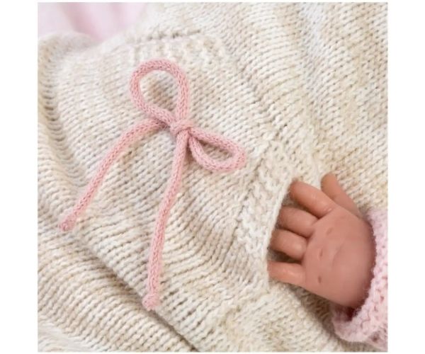 Llorens: Reborn beba u pletenoj odjeći limitirano izdanje 42cm