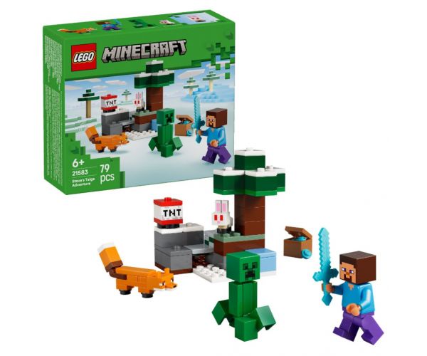 LEGO® Minecraft: Steveove avanture u tajgi (21583)