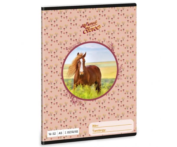 Ars Una: My sweet Horse bilježnica s crtama za 2. razred A/5