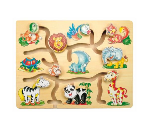 Nevjerojatne životinje drvena puzzle