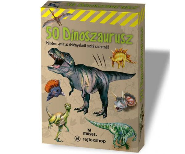 50 dinoszaurusz társasjáték