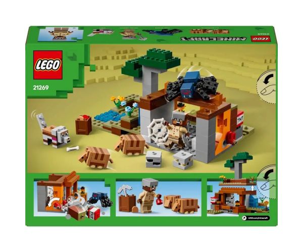 LEGO® Minecraft: Istraživanje pećine u rudniku (21269)