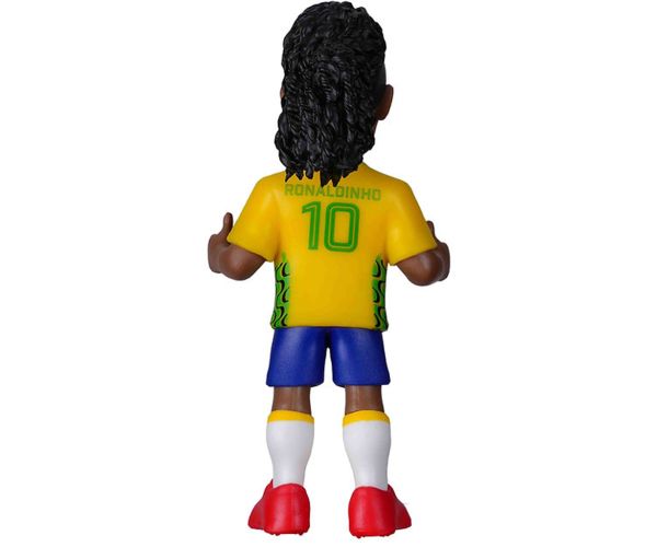 Nogometaš akcijska figura, 12 cm - Legende Svjetskog Kupa Brazil Ronaldinho u dresu 10