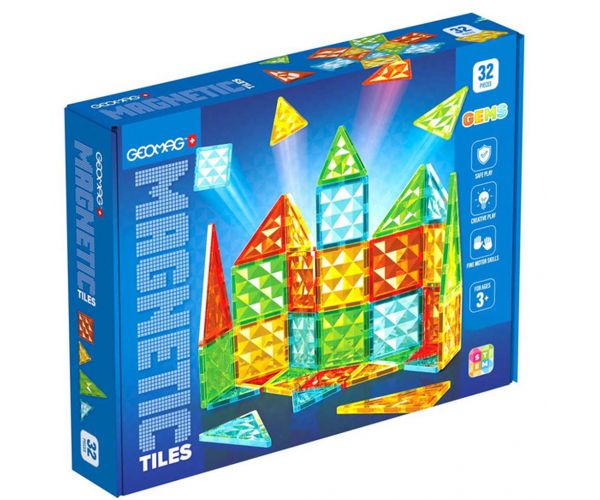 Geomag Magnetske Građevine - Dragulj 32-dijelni set