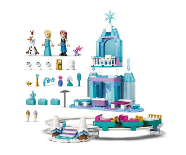 LEGO® Disney: Elzin ledeni dvorac i avanture saonicama (43281)