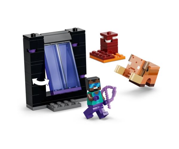 LEGO® Minecraft: Putovanje do vrata u podzemlje i do krajnjeg portala (21584)