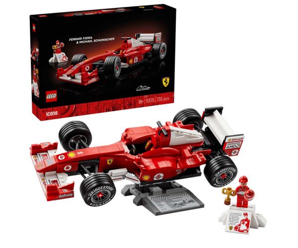 LEGO® Ikone: Ferrari F2004 i Michael Schumacher (11375)