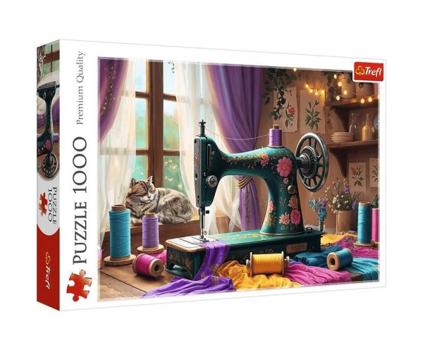 Soba za šivanje 1000-dijelni puzzle - Trefl