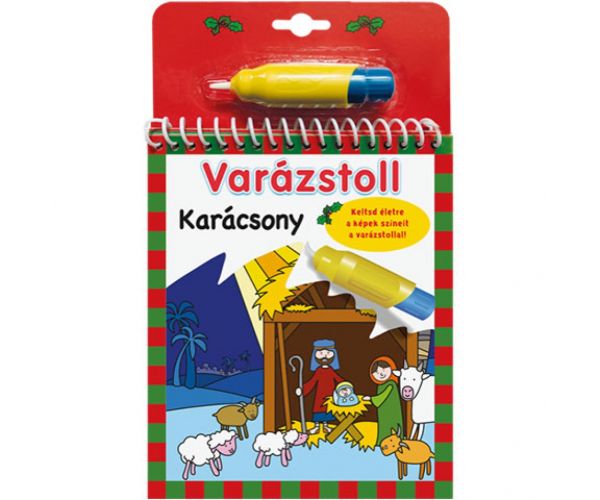 Čarobna olovka - Božićna bojanka