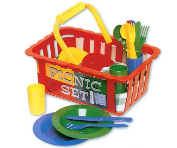 Set posuđa za piknik - D-Toys