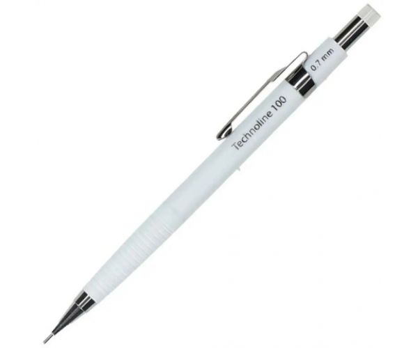 Spirit: Technoline 100 bijela mehanička olovka 0,7mm