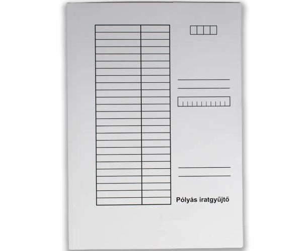 Bijela mapa s trakama A/4 230g