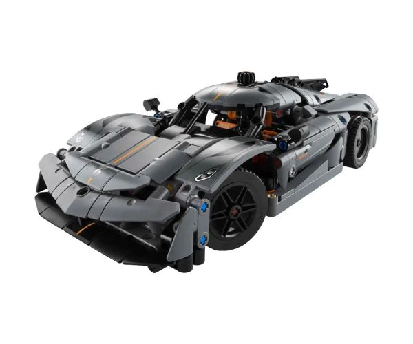 LEGO® Technic: Koenigsegg Jesko Absolut sivi hiperautomobil (42173)