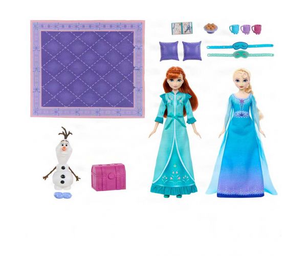 Zaleđeno kraljevstvo: Kraljevska pidžama zabava igračka set - Mattel
