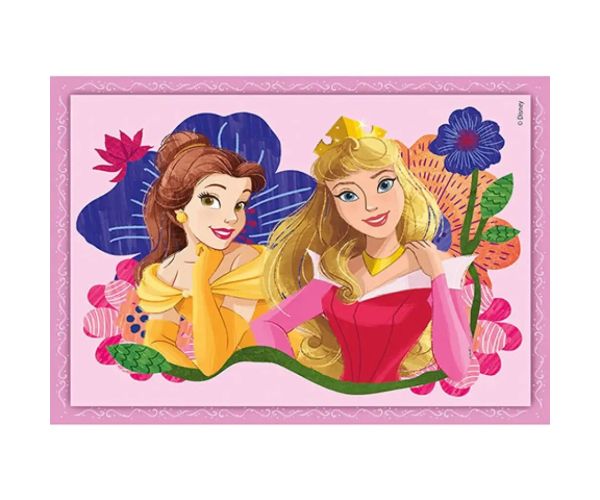Disney princeze 4 u 1 puzzle - Clementoni