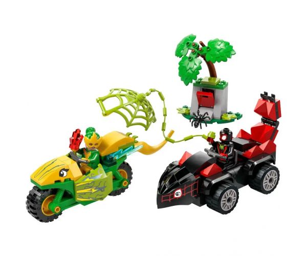 LEGO® Marvel: Spin i Electro - Potjera u dinosaura vozilu (11198)