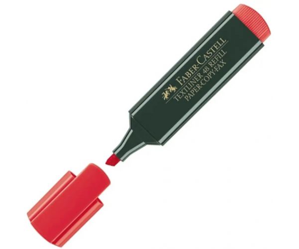 Faber-Castell: Textmarker 1548 crvene boje