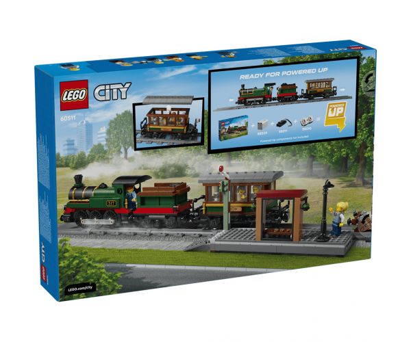 LEGO® City: Nostalgija parna lokomotiva (60511)