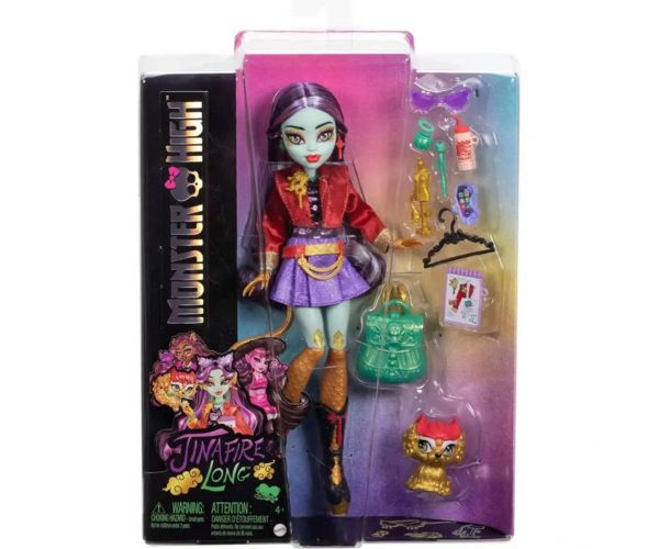 Monster High lutka - Jinafire Long lutka s dodacima - Mattel