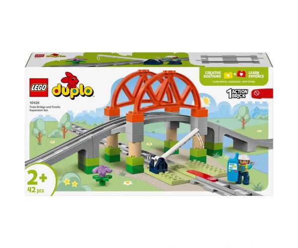 LEGO® DUPLO®: Set dodataka za željeznički most i tračnice (10426)