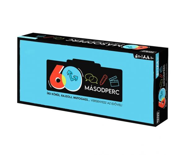 60 másodperc társasjáték - Írd körül, rajzolj, mutogass...