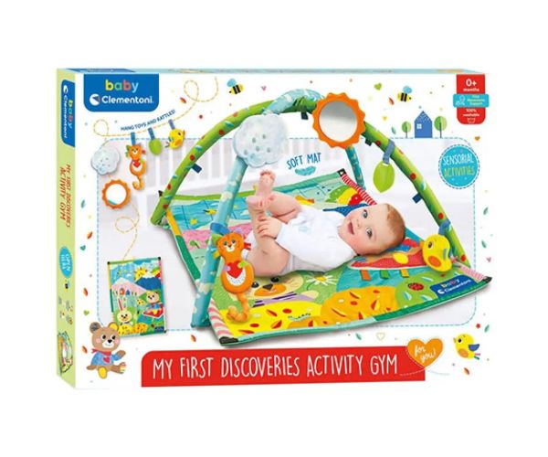 Otkrijte! Podloga za igru ​​životinja s dodacima 61x82cm - Clementoni baby