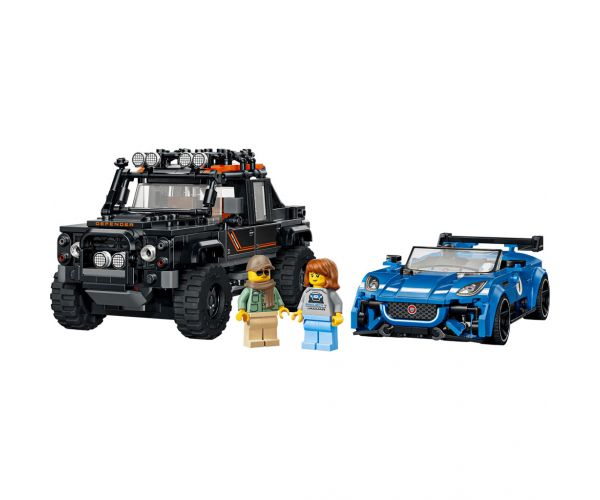 LEGO® Speed Champions: Jaguar Project 7 i Land Rover Defender (77264)
