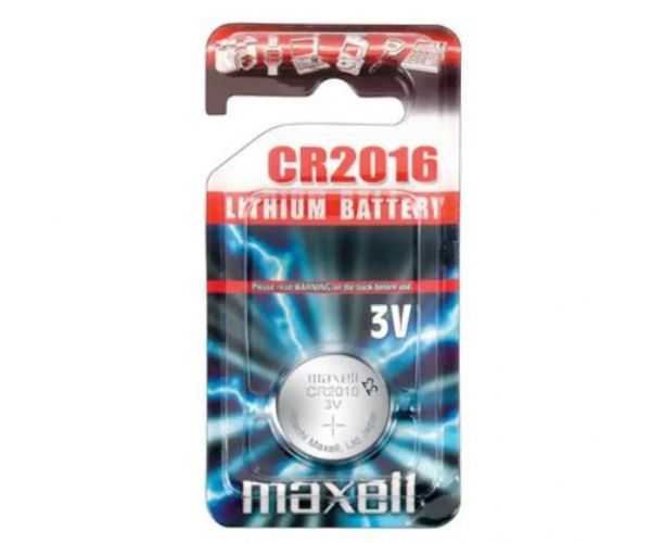 Maxell: Litij-ionska CR2016 baterija