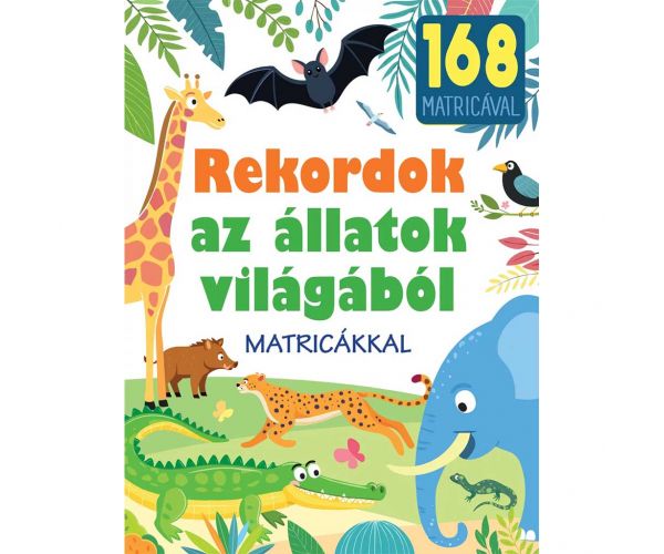 Rekordi iz svijeta životinja edukativna knjiga s naljepnicama