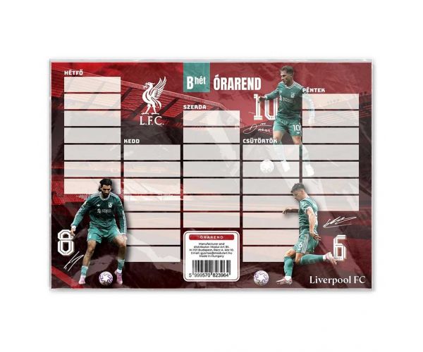 Nebulo: raspored sati za Liverpool A/5.
