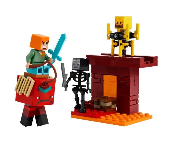 LEGO® Minecraft: Bitka na podzemnom jezeru lave (3299)