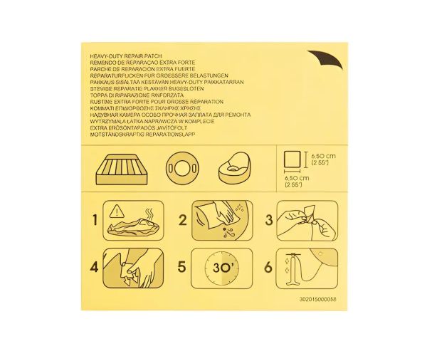 Bestway: Set za popravak zakrpa 6,5x6,5 cm 10 komada