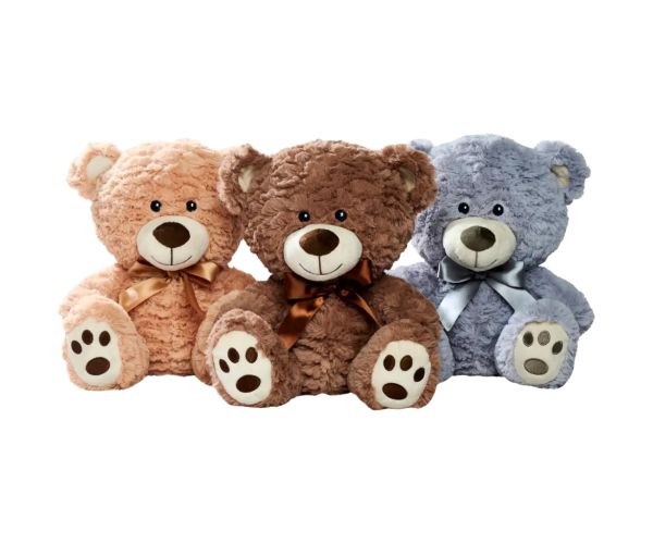 Nicotoy: Sjedeća plišana medvjed u više boja 25cm 1db – Simba Toys