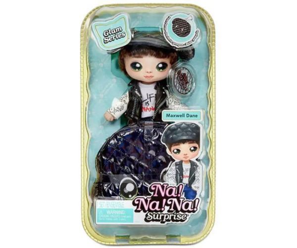 Na! Na! Na! Surprise: 2 u 1 Glam Metallic iznenađenje sa modnim dječjim novčanikom - Maxwell Dane