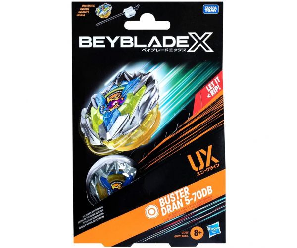 Beyblade X Starter pack: Buster Dran 5-70DB vrteška početni set - Hasbro