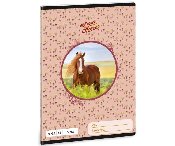 Ars Una: My sweet Horse bilježnica s glatkim listovima A/5
