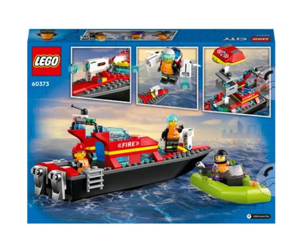LEGO® City: Vatrogasni brod (60373)