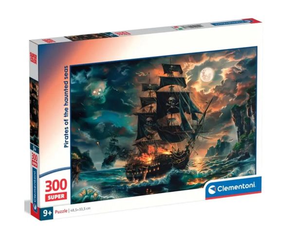Zagonetka 300 komada Pirati s mora - Clementoni