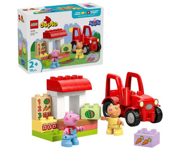 LEGO® DUPLO®: Traktor i tržnica (10468)